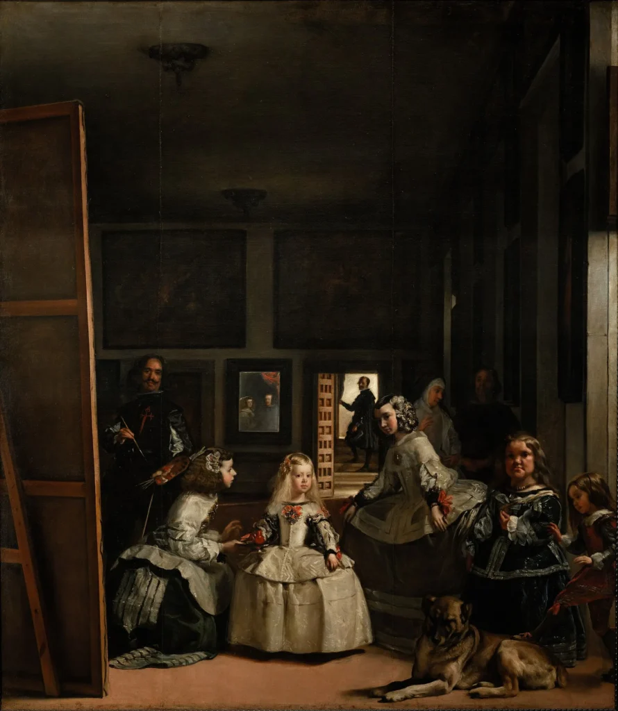 Les Ménines, chef-d'œuvre de Diego Velázquez exposé au musée du Prado à Madrid.