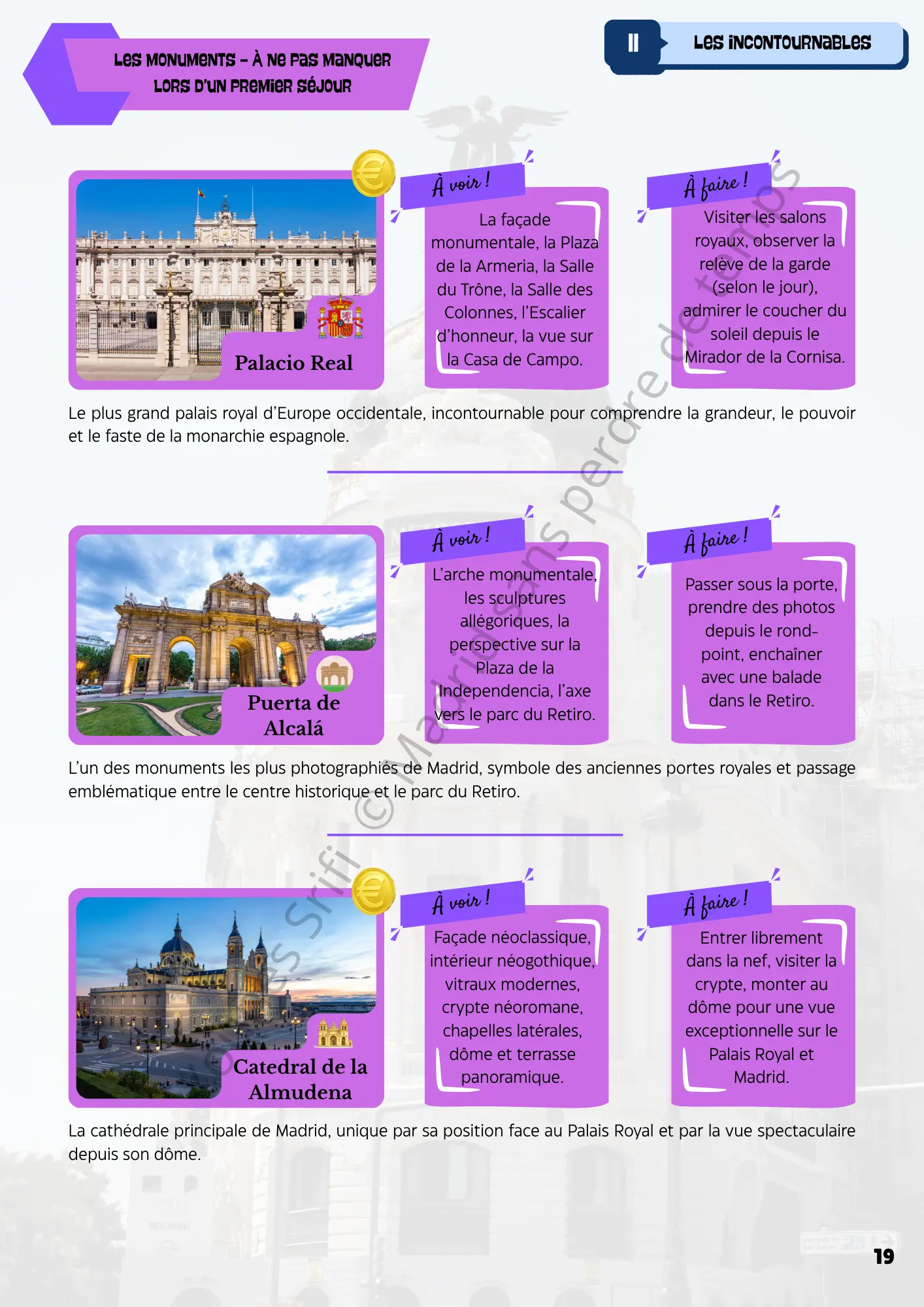Guide Madrid sans perdre de temps monuments madrid sans perdre de temps