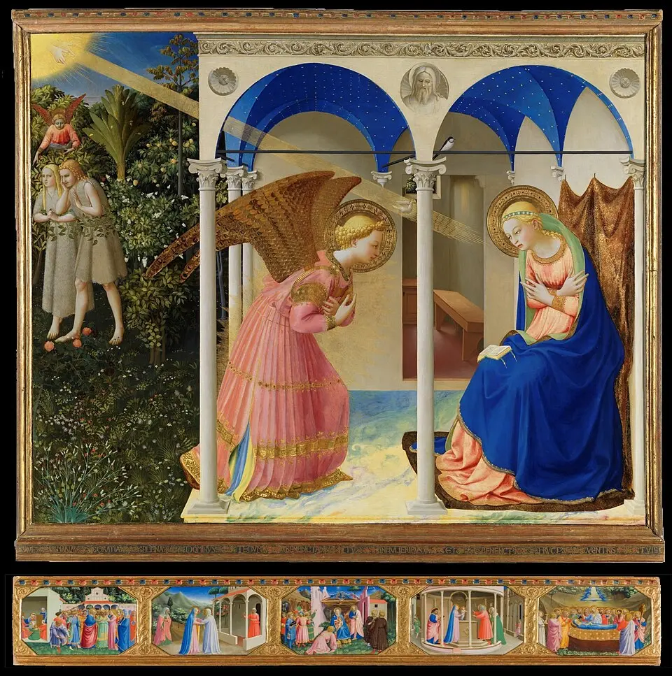 Visiter le musée du Prado à Madrid : le guide complet L’Annonciation de Fra Angelico au musée du Prado à Madrid