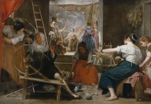 Les Fileuses de Diego Velázquez au musée du Prado à Madrid