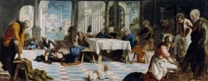 Le Lavement des pieds du Tintoret au musée du Prado à Madrid