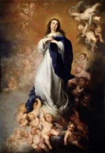 L’Immaculée Conception dite Los Venerables de Bartolomé Esteban Murillo au musée du Prado