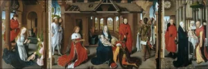 Triptyque de l'Adoration des Mages de Hans Memling au musée du Prado